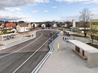 Campuseingang Schulzentrum Manzenberg Tettnang