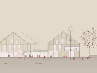Neubau Krone-Quartier für Wohnen und Pflege in Ravensburg-Oberzell